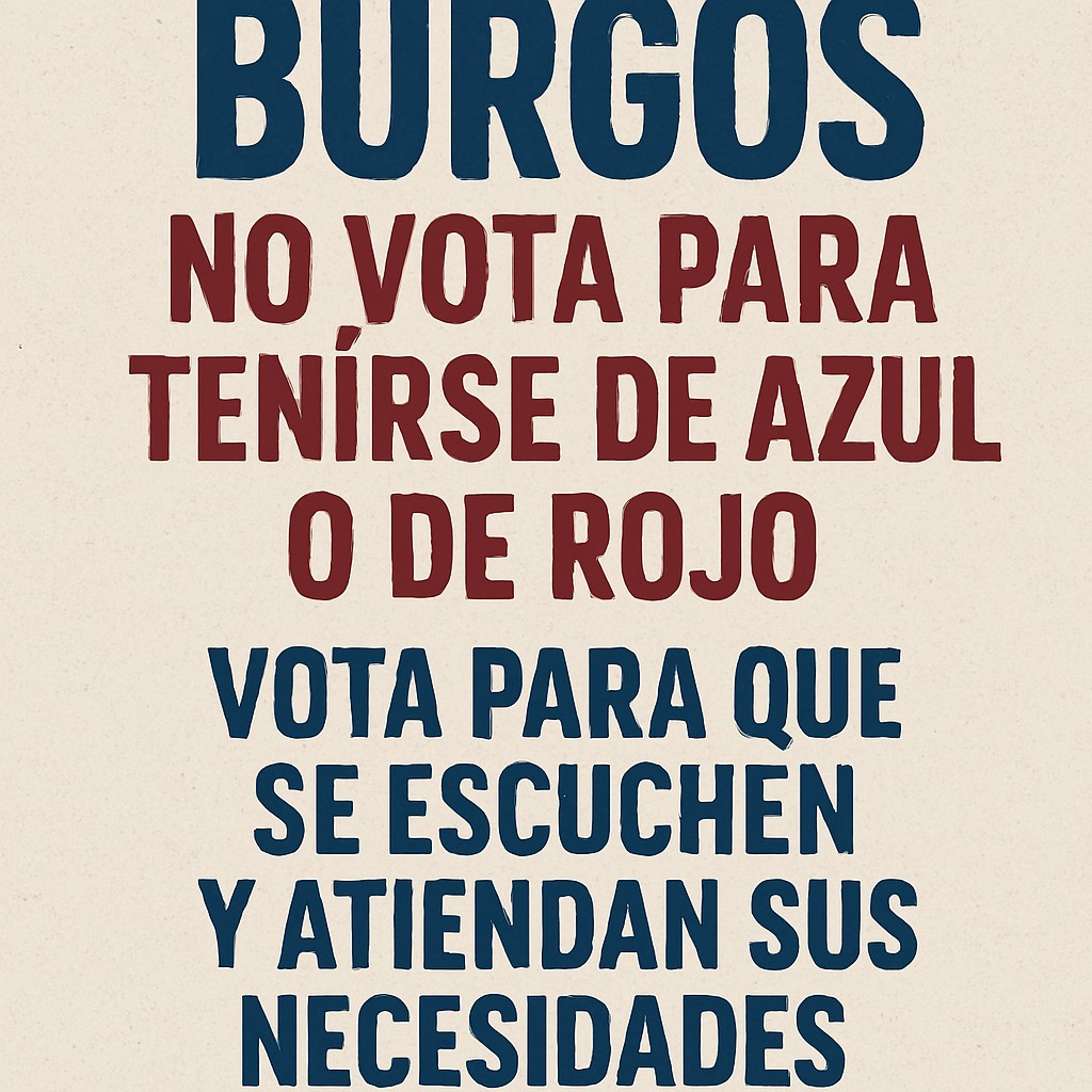 Artículo: Burgos no vota para colorear mapas - Reflexión sobre representación territorial